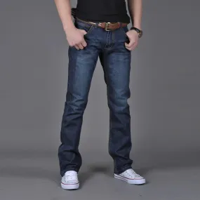 Men's Casual Denim Hip Hop Jeans: Loose Fit Autumn Streetwear