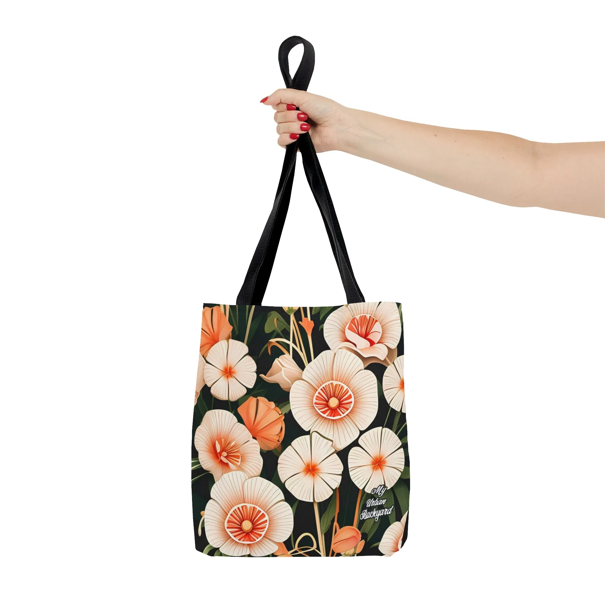 Art Deco Flowers, Tote Bag for Everyday Use - Durable and Functional