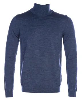 BOSS Musso P Knitwear in Blue Marle