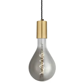 Brass Sleek Large Edison Pendant - 1 Wire - Industville