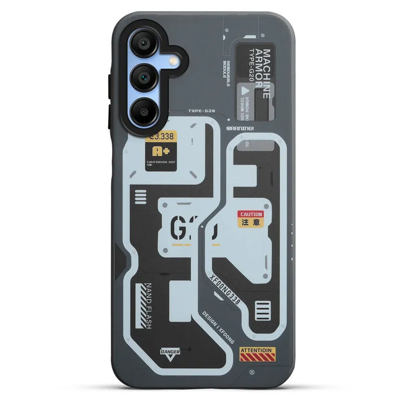 Circuit Printed Back Cover Case Samsung F15 5G