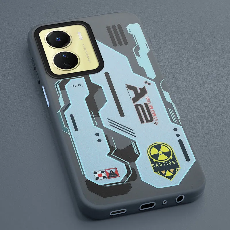 Circuit Printed Back Cover Case Vivo Y16