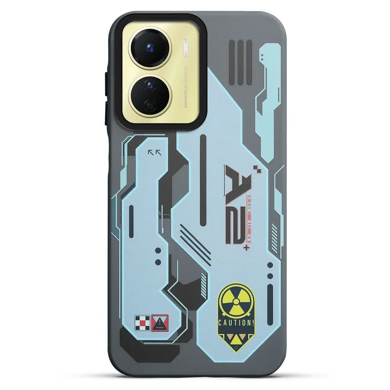 Circuit Printed Back Cover Case Vivo Y16