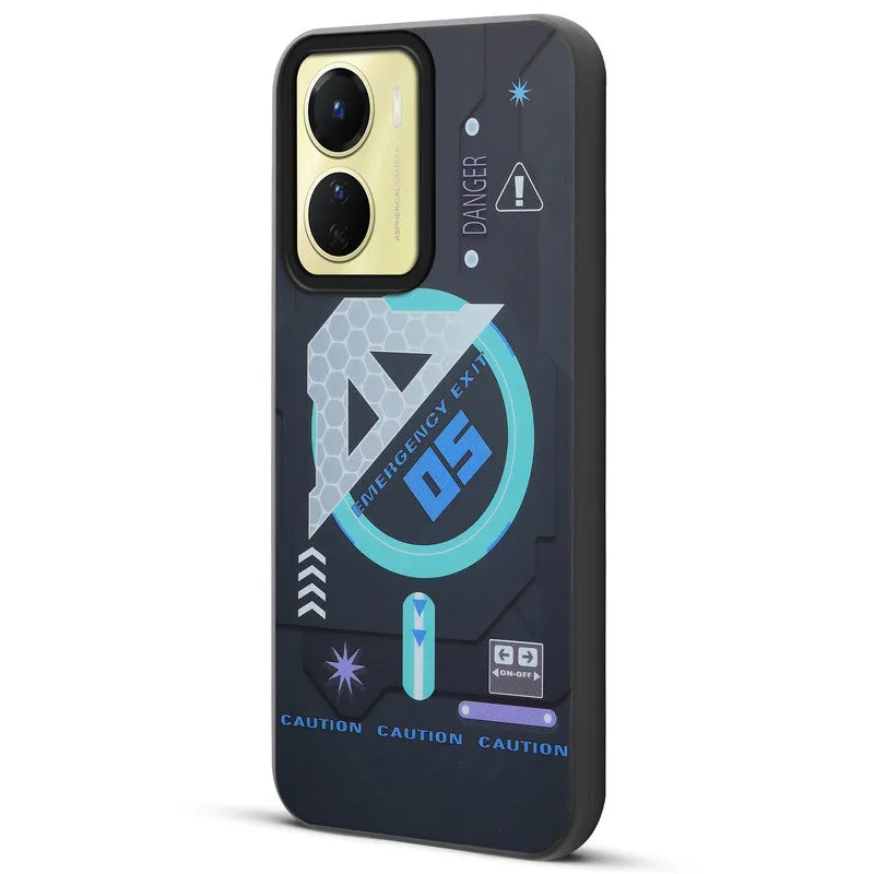 Circuit Printed Back Cover Case Vivo Y16