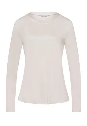 Grand Central Silk Trim Relaxed Top | Moonlight 77381-1233