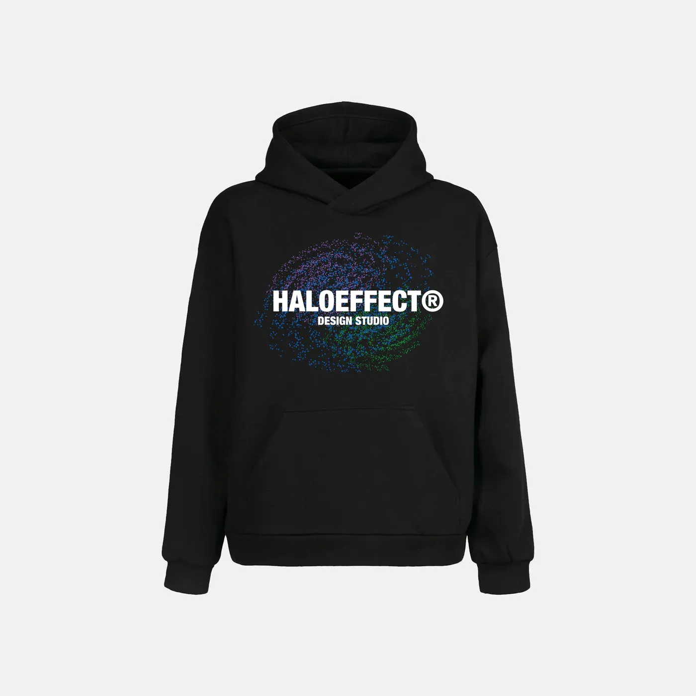 Halo Effect Unisex 'Galaxy' Black Hoodie