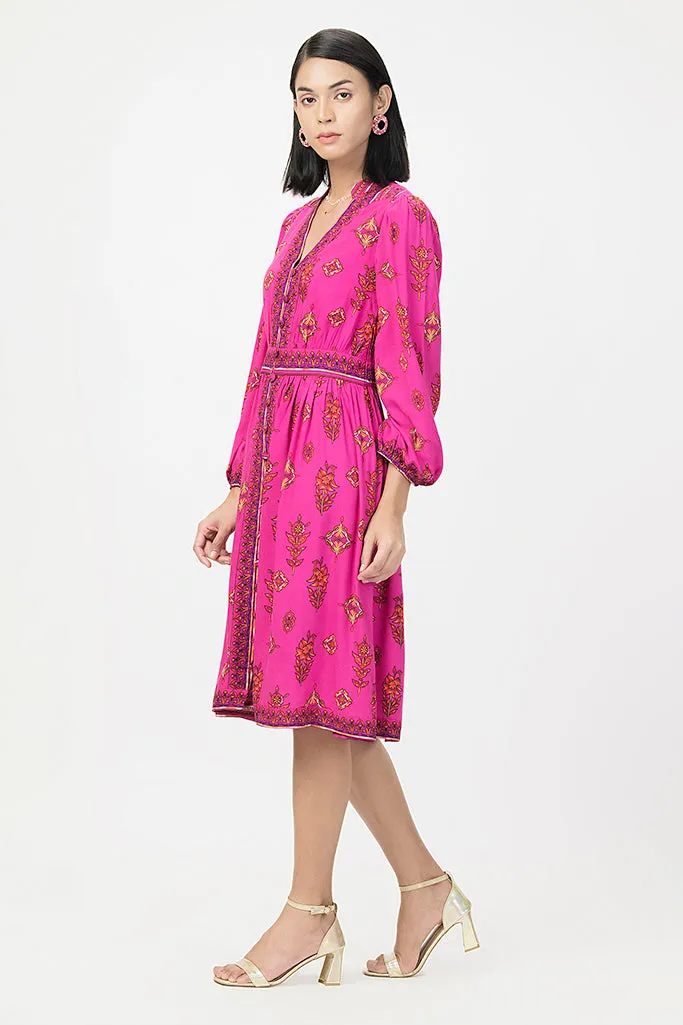 Jaipur Floral Midi Dress