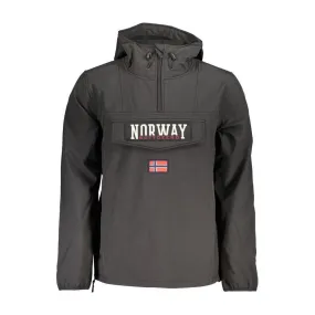 Norway 1963 Sleek Soft Shell Hooded Jacket for Men