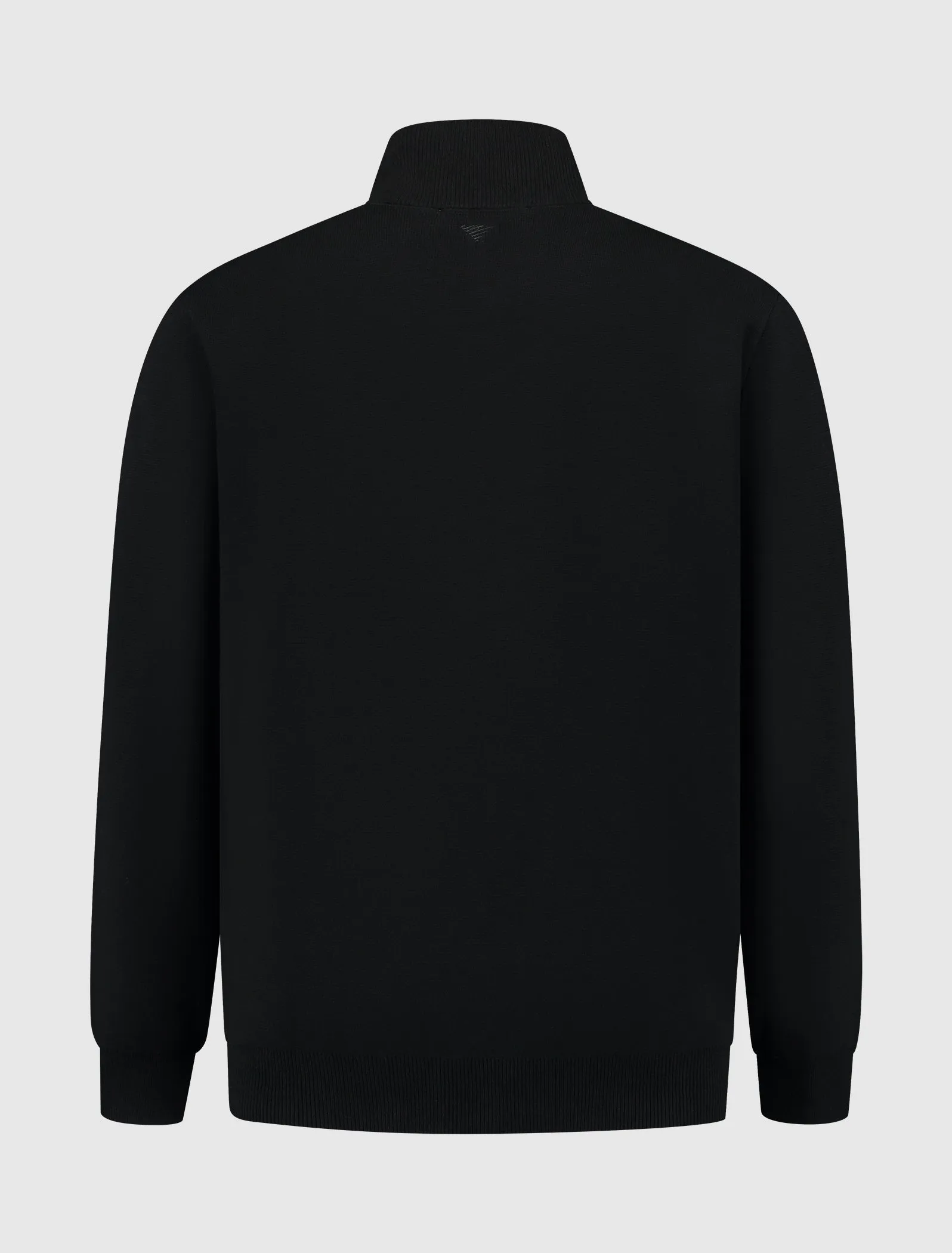 Oversized Halfzip Knitwear | Black