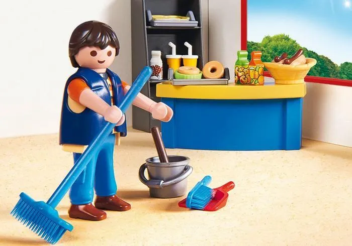 Playmobil City Life - School Janitor (9457)