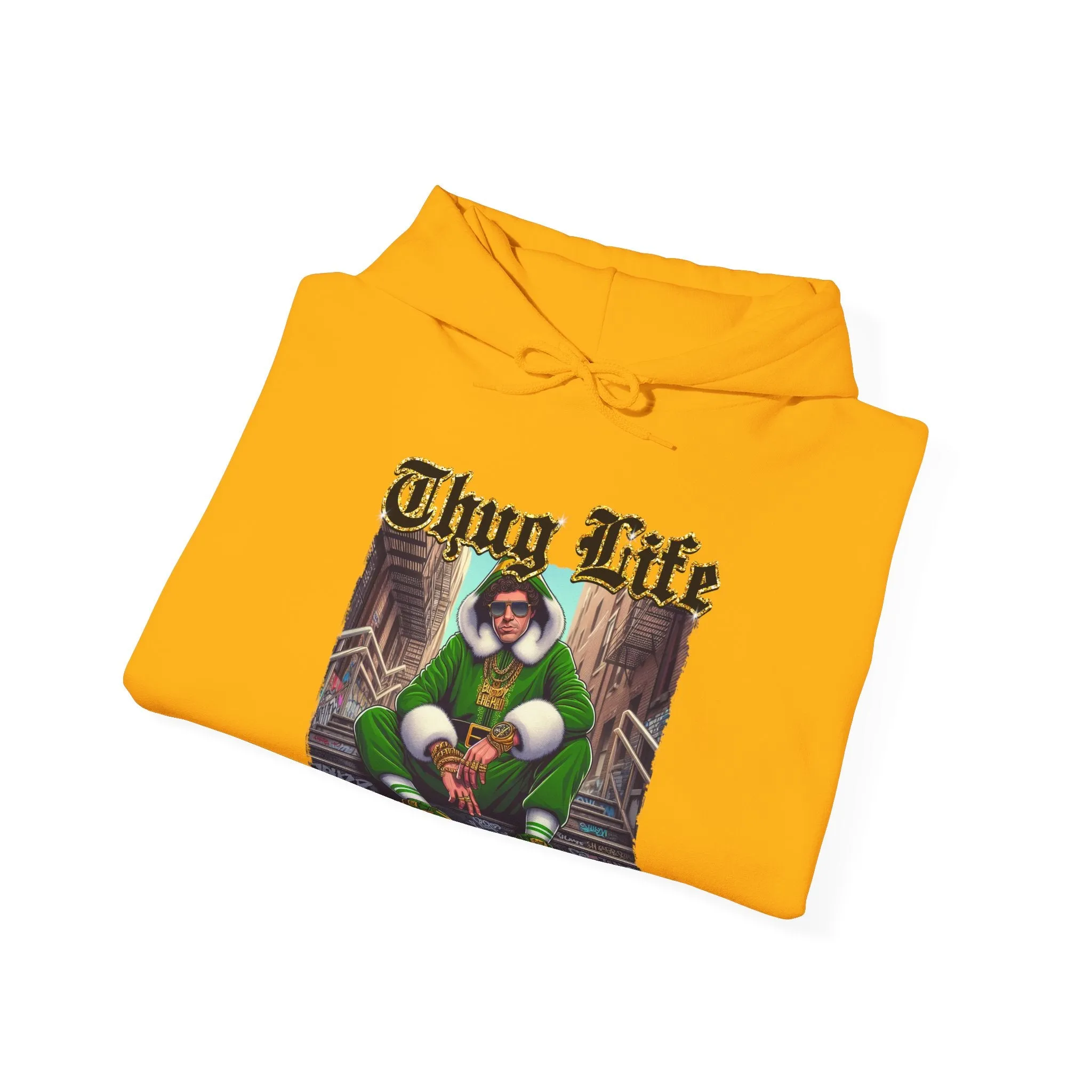 Princess Grace  Thug Life Unisex Heavy Blend™ Hooded Sweatshirt  Casual Streetwear for Urban Culture