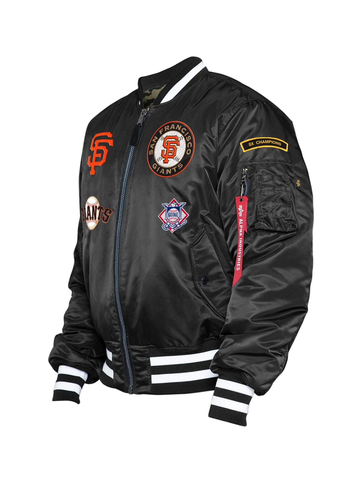 SAN FRANCISCO GIANTS X ALPHA X NEW ERA MA-1 BOMBER JACKET