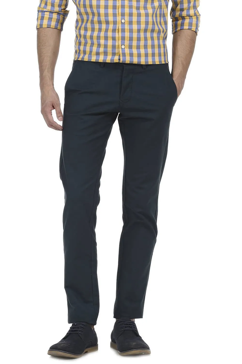 Tapered Fit Satin Trouser